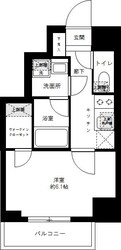 ハーモニーレジデンス上野ノースフロントの物件間取画像